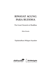 Riwayat Agung Para Buddha - Buku 1