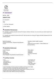 pt indosight - Hatarako Indonesia