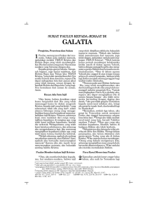 Galatia - Gereja Alfa Omega