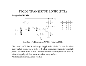 diode transistor logic (dtl)