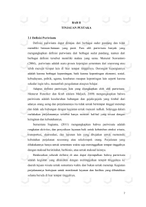 BAB II TINJAUAN PUSTAKA 2.1 Definisi