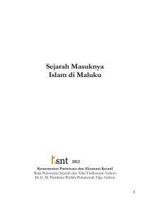 Sejarah Masuknya Islam di Maluku