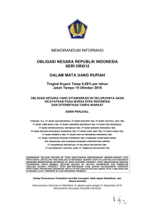 memorandum informasi obligasi negara republik