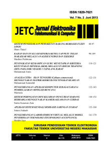 03-JETC-UNM Juni 2013 - fakultas teknik
