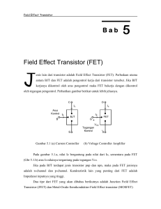 B a b  Field Effect Transistor (FET)