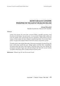 kesetaraan gender perspektif filsafat hukum islam - e