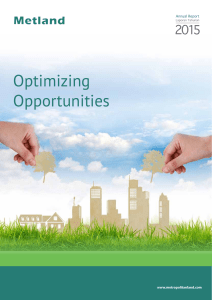 Optimizing Opportunities