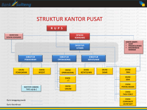 struktur kantor pusat