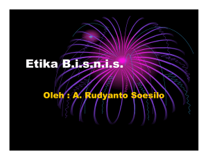 Etika Bisnis