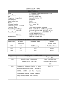 Dr. Florentina Maria Titin Supriyanti, M.Si. Nomor