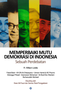 memperbaiki mutu demokrasi di indonesia