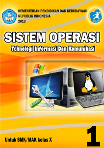Sistem Operasi i - Buku Sekolah Digital