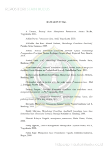 DAFTAR PUSTAKA A Usmara, Strategi baru Manajemen