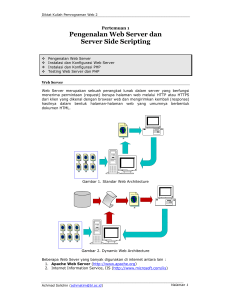 Pengenalan Web Server dan Server Side Scripting