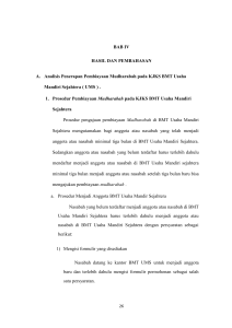 BAB IV HASIL DAN PEMBAHASAN A. Analisis Penerapan