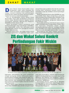 zakat wakaf