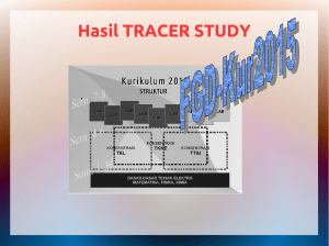 Hasil TRACER STUDY