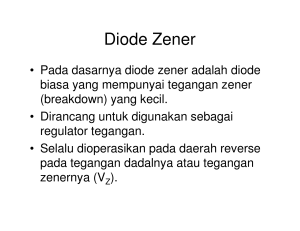 Diode Zener