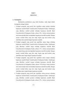 131 BAB V PENUTUP A. Kesimpulan Berdasarkan pembahasan