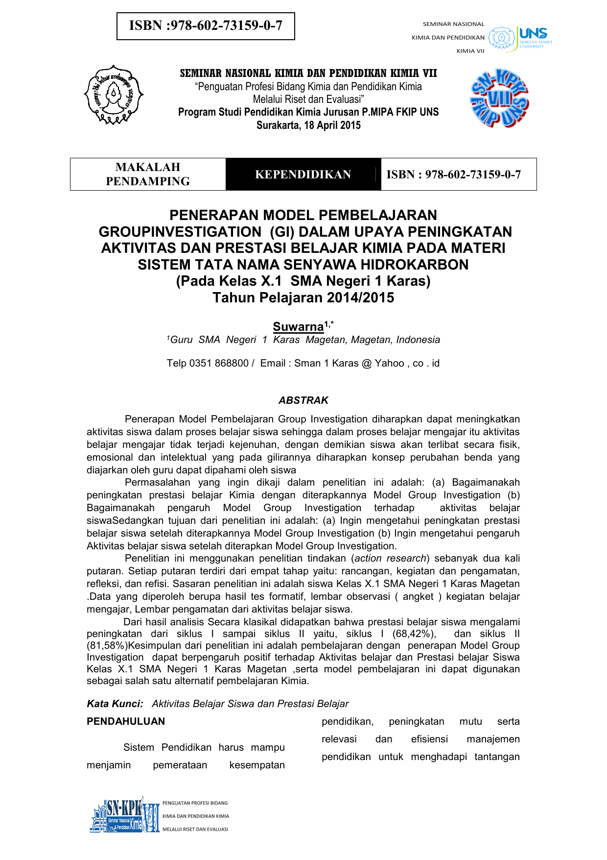 Soal-soal Penguatan Tata Nama Senyawa Kimia Kelas X Dan Pembahasannya