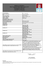 biodata peserta