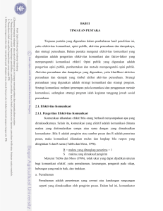 6 BAB II TINJAUAN PUSTAKA Tinjauan pustaka