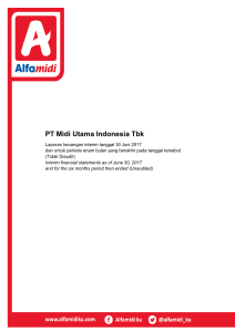 PT Midi Utama Indonesia Tbk