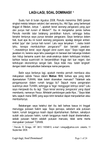 SERBA-SERBI BAHASA ROH *