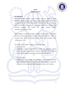 Bab II Tinjauan Pustaka II.1 Biofouling Biofouling adalah akumulasi