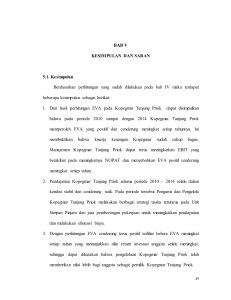 BAB V KESIMPULAN DAN SARAN 5.1. Kesimpulan