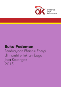 Buku Pedoman Pembiayaan Efisiensi Energi di Industri untuk