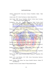 191 DAFTAR PUSTAKA Arikunto, Suharsimi.2013. Dasar