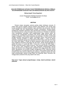 ANALISIS PERBEDAAN CAPAIAN TUGAS PERKEMBANGAN