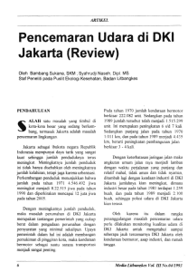 Pencemaran Udara di OKI Jakarta (Review)