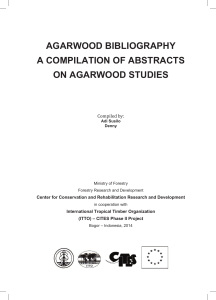 agarwood bibliography a compilation of abstracts on