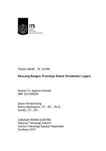 Rancang Bangun Prototipe Robot Pendeteksi Logam