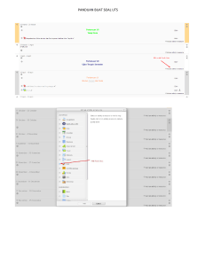 panduan buat soal uts - e