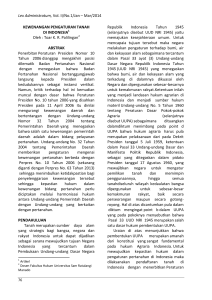 Lex Administratum, Vol. II/No.1/Jan – Mar/2014 KEWENANGAN
