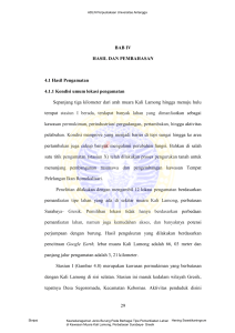 29 BAB IV HASIL DAN PEMBAHASAN 4.1 Hasil Pengamatan 4.1.1