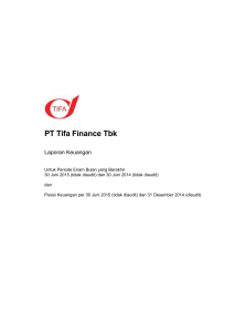 PT Tifa Finance Tbk