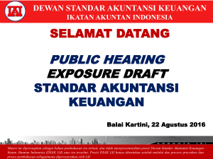 public hearing exposure draft