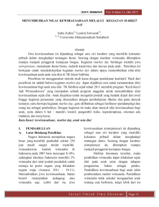 [ISSN 20886969] Vol. 6 Edisi 11, Okt 2017 Jurnal Ilmiah Ilmu