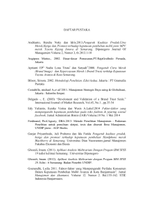 DAFTAR PUSTAKA Andrianto, Hendra Noky dan Idris.2013