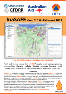 InaSAFEVersi 2.0.0 - Februari 2014