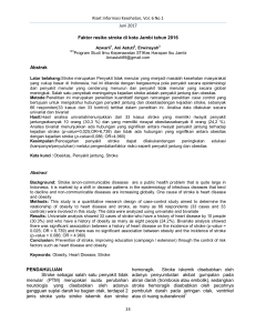 Riset Informasi Kesehatan, Vol. 6 No.1