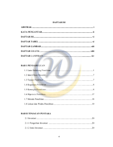 daftar isi abstrak - Widyatama Repository