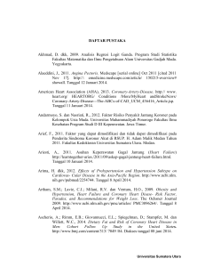 DAFTAR PUSTAKA Akhmad, D. dkk, 2009. Analisis Regresi Logit