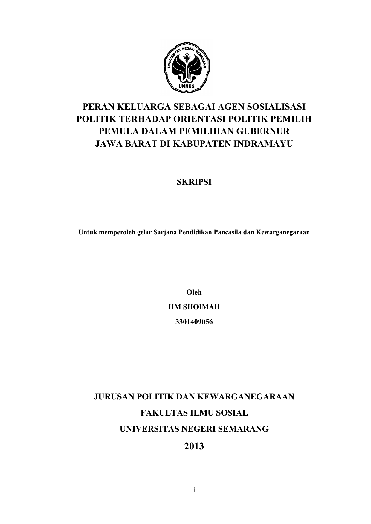 Peranan Guru Sebagai Agen Sosialisasi Dalam Aspek Peribadi