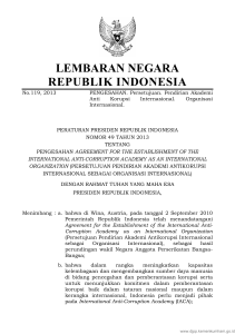 LEMBARAN NEGARA REPUBLIK INDONESIA