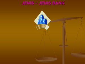 JENIS – JENIS BANK